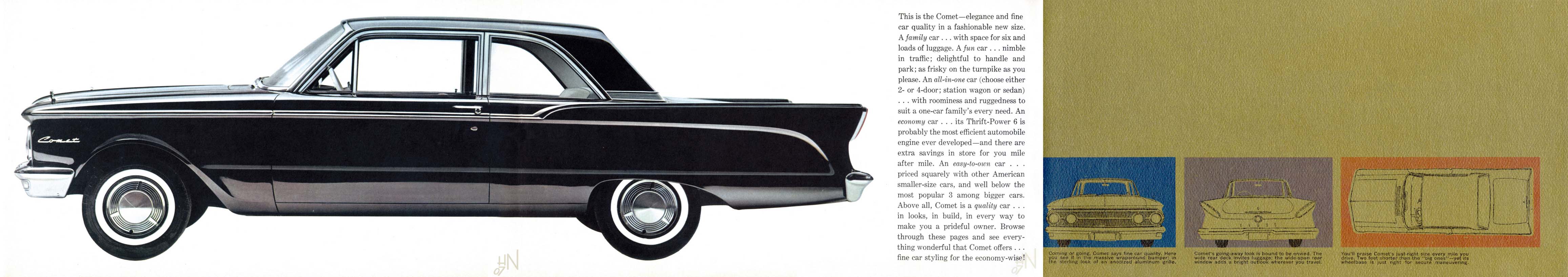 1960 Mercury Comet brochure